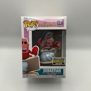 Sebastian #1239 – The Little Mermaid Funko Pop (Excellent Condition)
